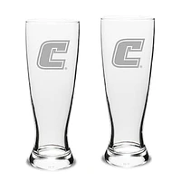 Tennessee Chattanooga Mocs 23oz. Stylish University Pilsner Glass Set