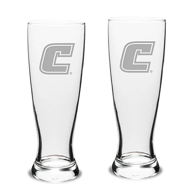 Tennessee Chattanooga Mocs 23oz. Stylish University Pilsner Glass Set