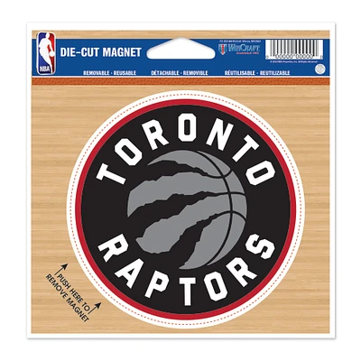 WinCraft Toronto Raptors 5'' Die-Cut Car Magnet