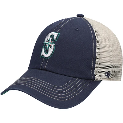 Men's '47 Navy Seattle Mariners Trawler Clean Up Trucker Snapback Hat