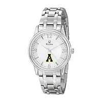 Men's Bulova  Silver Appalachian State Mountaineers
