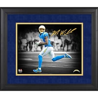 Mike Williams Los Angeles Chargers Facsimile Signature Framed 11" x 14" Spotlight Photograph