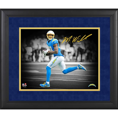 Mike Williams Los Angeles Chargers Facsimile Signature Framed 11" x 14" Spotlight Photograph