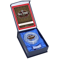 2022 NHL All-Star Game Crystal Puck - Filled with Game-Used Ice