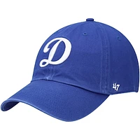 Men's '47 Royal Los Angeles Dodgers Clean Up Adjustable Hat