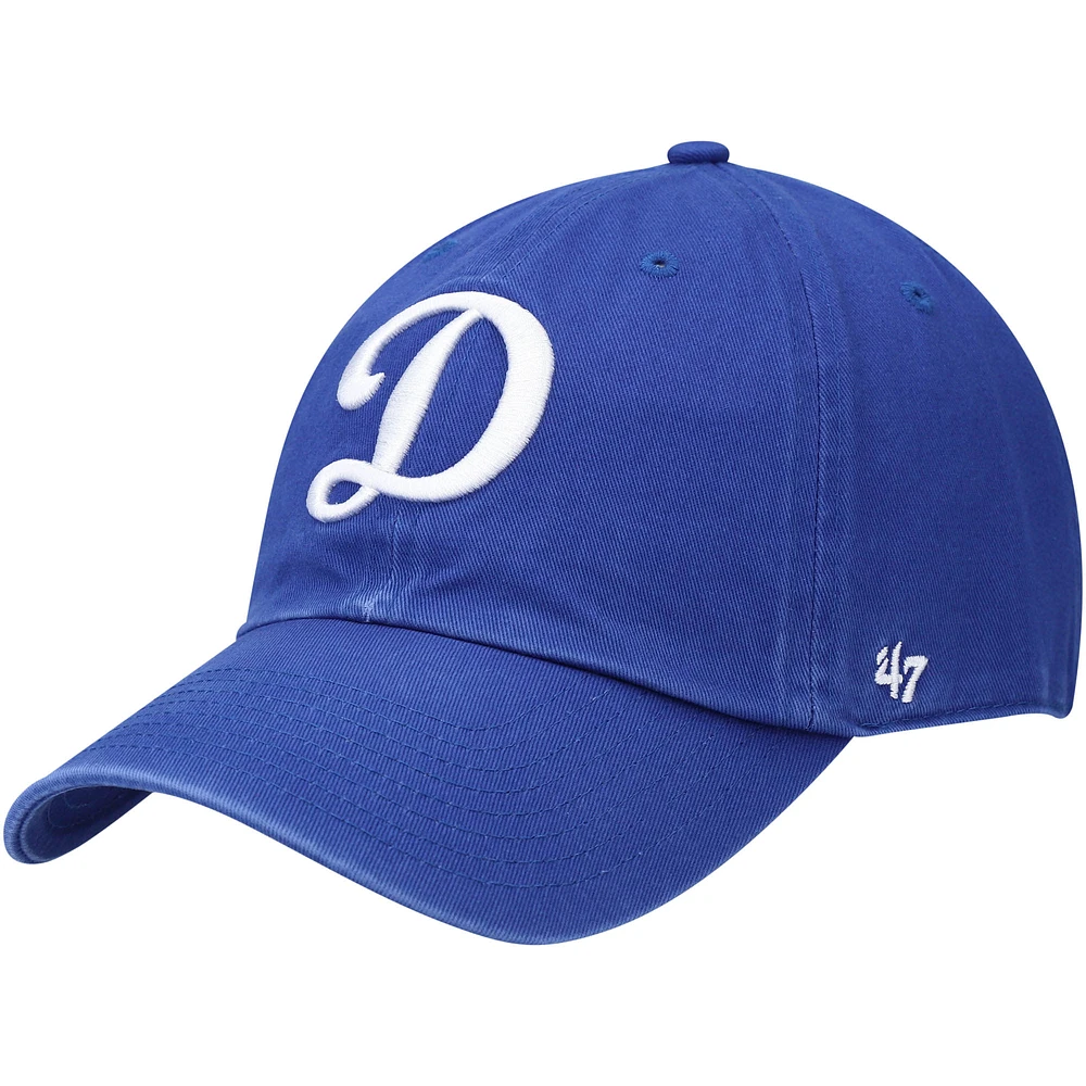 Men's '47 Royal Los Angeles Dodgers Clean Up Adjustable Hat