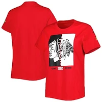 Men's adidas Red Chicago Blackhawks Reverse Retro Fresh T-Shirt