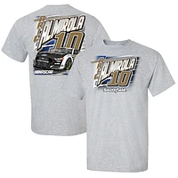 Men's Stewart-Haas Racing Team Collection Heathered Gray Aric Almirola Car T-Shirt