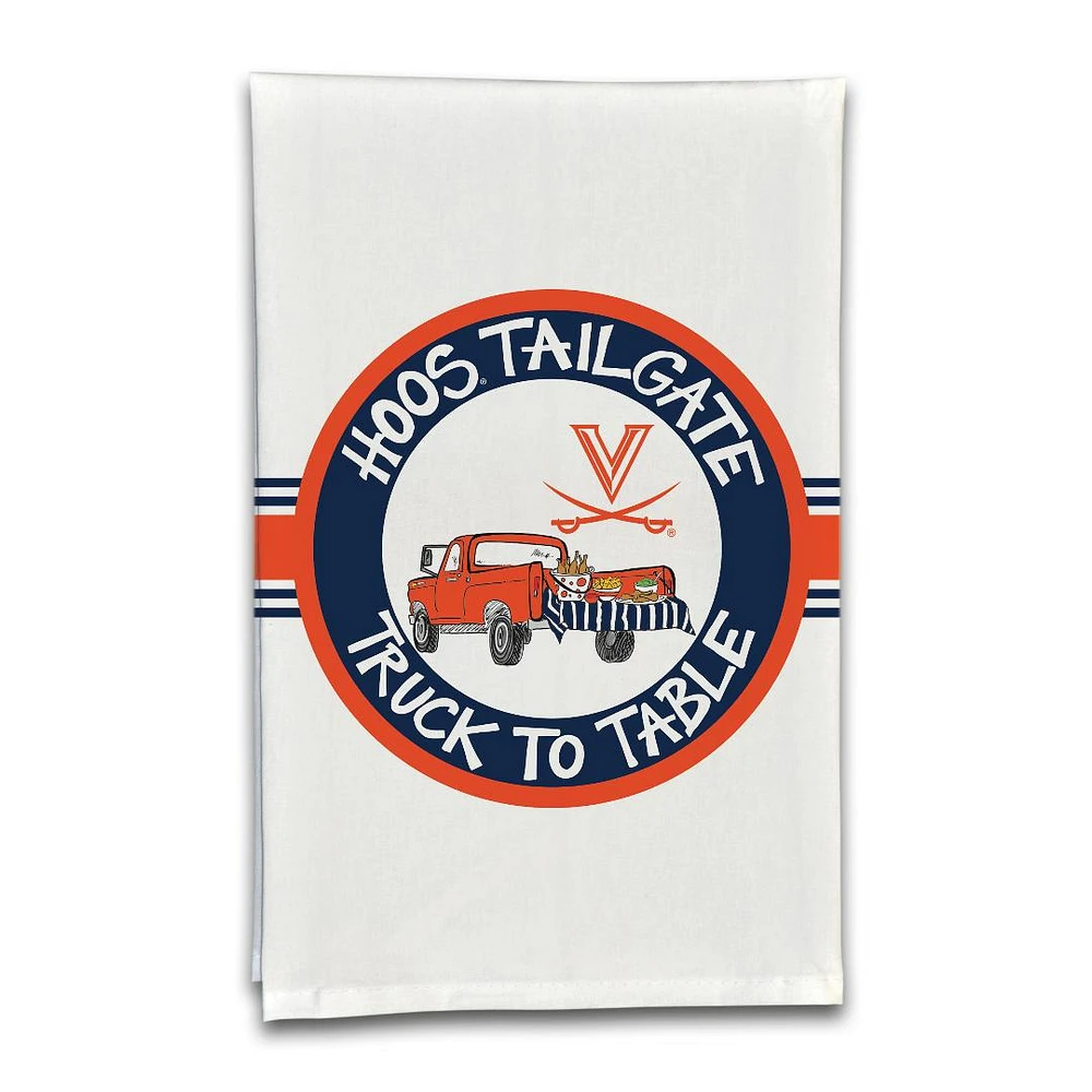 Virginia Cavaliers Truck to Table Hand Towel