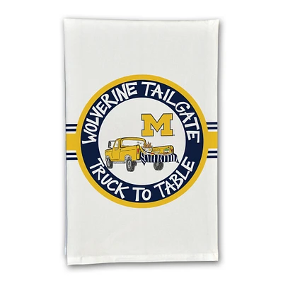 Michigan Wolverines 16'' x 25'' Truck to Table Hand Towel