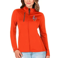 Women's Antigua Cincinnati Bengals Super Bowl LVI Bound Generation Full-Zip Jacket