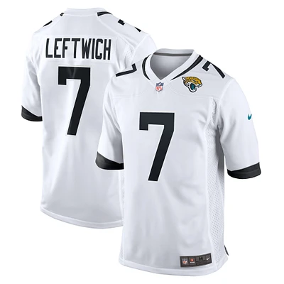 Men's Nike Byron Leftwich White Jacksonville Jaguars Retired Player Game Jersey