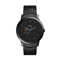 Fossil Wyoming Cowboys The Minimalist Slim Stainless Steel Watch