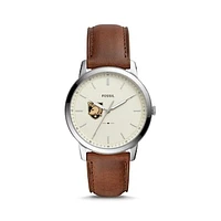 Fossil Army Black Knights The Minimalist Leather Watch