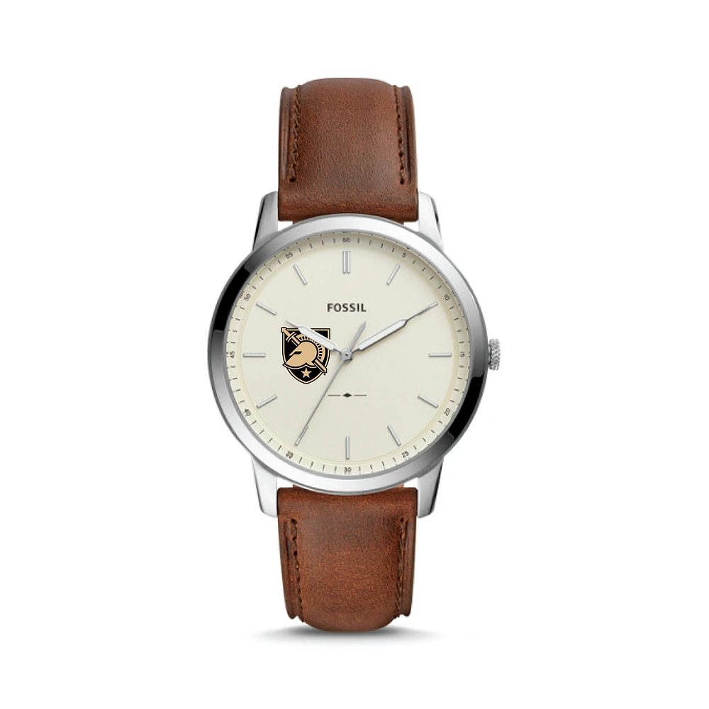 Fossil Army Black Knights The Minimalist Leather Watch
