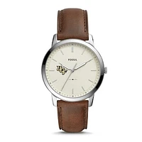 Fossil UCF Knights The Minimalist Leather Watch