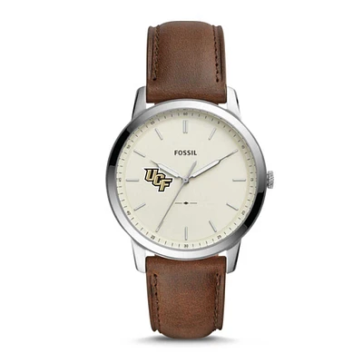 Fossil UCF Knights The Minimalist Leather Watch