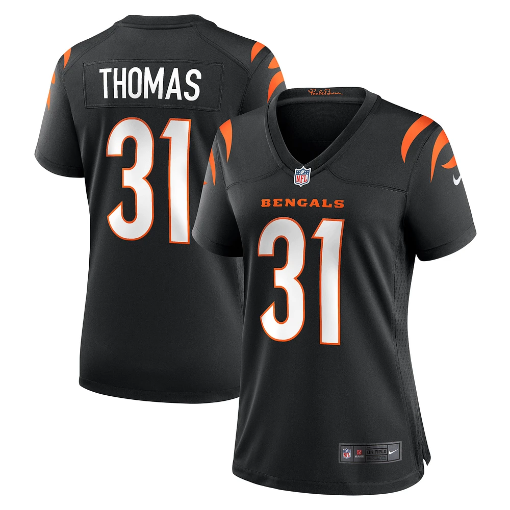 Women's Nike Michael Thomas Black Cincinnati Bengals Game Jersey