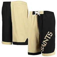 Youth Gold/Black New Orleans Saints Conch Bay Board Shorts