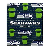 Seattle Seahawks 60'' x 70'' Hometown Logo Fleece Blanket