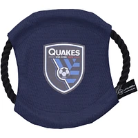 Little Earth Navy San Jose Earthquakes Flying Disc Pet Toy