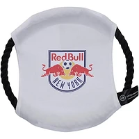 Little Earth White New York Red Bulls Flying Disc Pet Toy