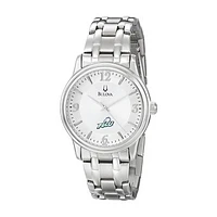 Men's Bulova  Silver Florida Gulf Coast Eagles