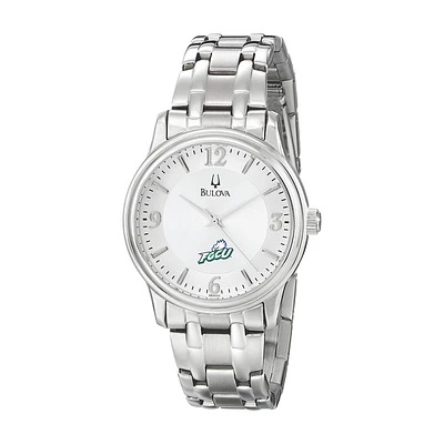 Men's Bulova  Silver Florida Gulf Coast Eagles