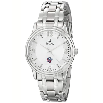 Men's Bulova  Silver Liberty Flames