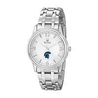 Men's Bulova  Silver Case Western Reserve Spartans
