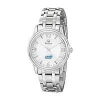 Men's Bulova  Silver Assumption Greyhounds