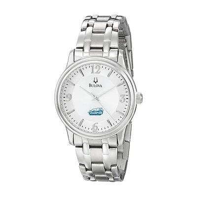 Men's Bulova  Silver Assumption Greyhounds