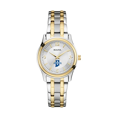 Women's Bulova Silver/Gold Indiana State Sycamores Classic Two-Tone Round Watch