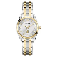 Women's Bulova Silver/Gold Tennessee Chattanooga Mocs Classic Two-Tone Round Watch