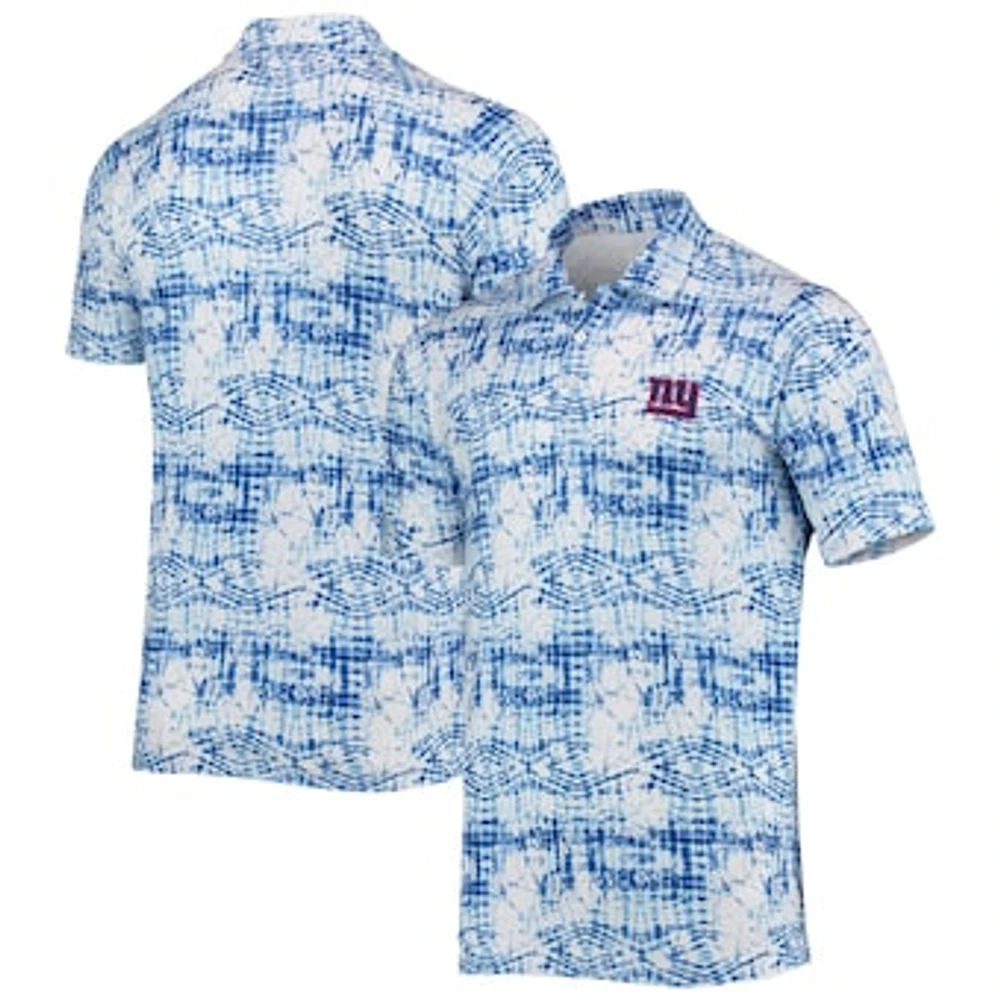 Men's Antigua Royal New York Giants Vivid Polo