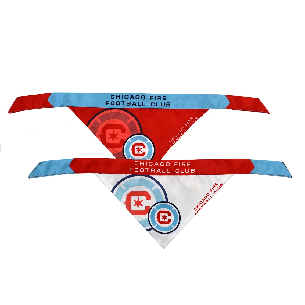 Little Earth Chicago Fire Two-Pack Pet Bandana Set