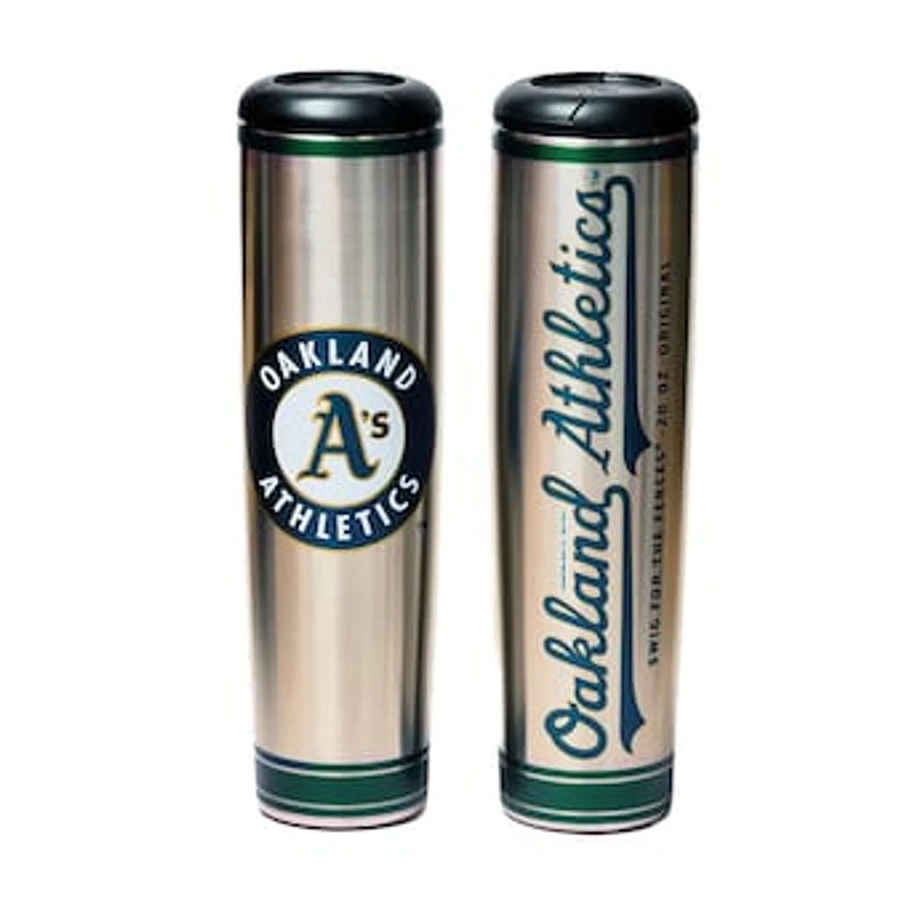 Oakland Athletics 20oz. Metal Bat Tumbler