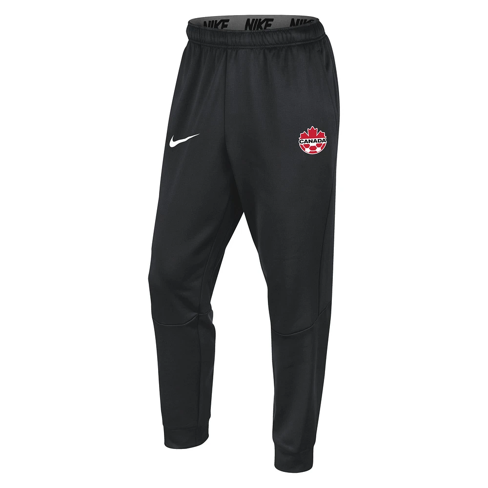 Men's Nike Charcoal Canada Soccer Tapered Performance - Pants