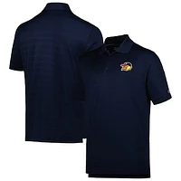 Men's Champion Navy Toledo Mud Hens Textured Solid Polo