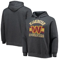 Men's NFL x Darius Rucker Collection by Fanatics Charcoal Washington Commanders Fleece Pullover Hoodie