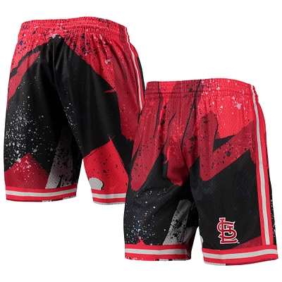 Men's Mitchell & Ness Red St. Louis Cardinals Hyper Hoops Shorts