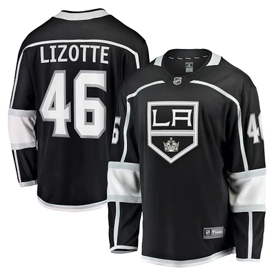 Men's Fanatics Blake Lizotte Black Los Angeles Kings Home Breakaway Player Jersey