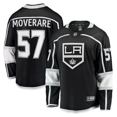 Men's Fanatics Jacob Moverare Black Los Angeles Kings Home Breakaway Player Jersey