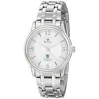 Men's Bulova  Silver Manhattan Jaspers