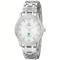 Men's Bulova  Silver Manhattan Jaspers