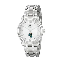 Men's Bulova  Silver Coastal Carolina Chanticleers