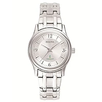 Women's Bulova Silver Norfolk State Spartans Stainless Steel Quartz Watch