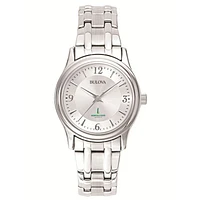 Women's Bulova Silver Norfolk State Spartans Stainless Steel Quartz Watch