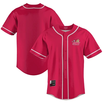 Men's GameDay Greats  Red Sacred Heart Pioneers Lightweight Baseball Jersey