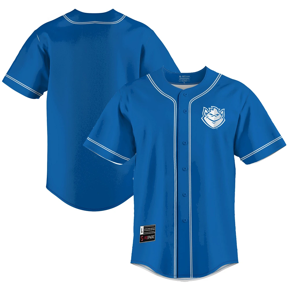 Men's GameDay Greats Blue Saint Louis Billikens Lightweight Baseball Jersey